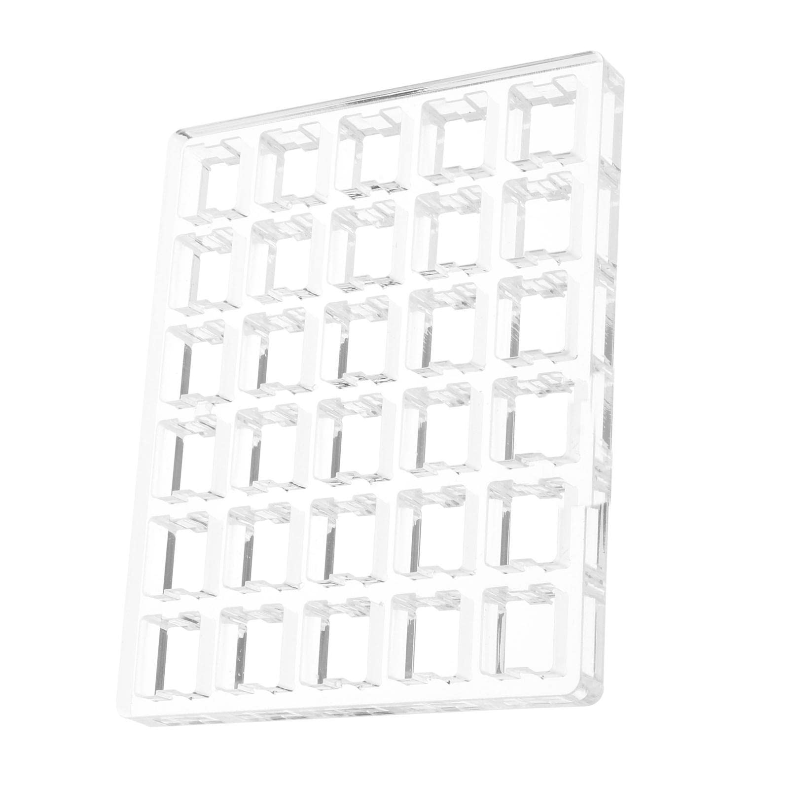 Clear Switch Tester Base Acrylic Plate for Cherry Mx Switch 5x6 Board-image-29