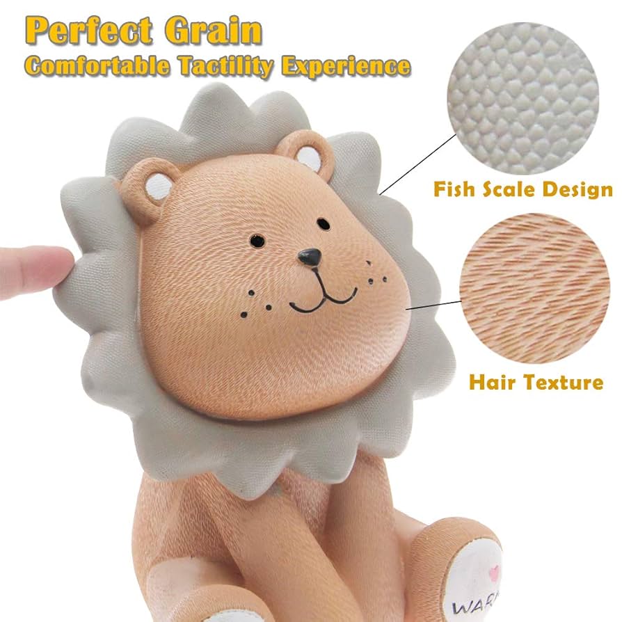 Amazon | H&W かわいいライオンの貯金箱 子供用 (黄色) マネー