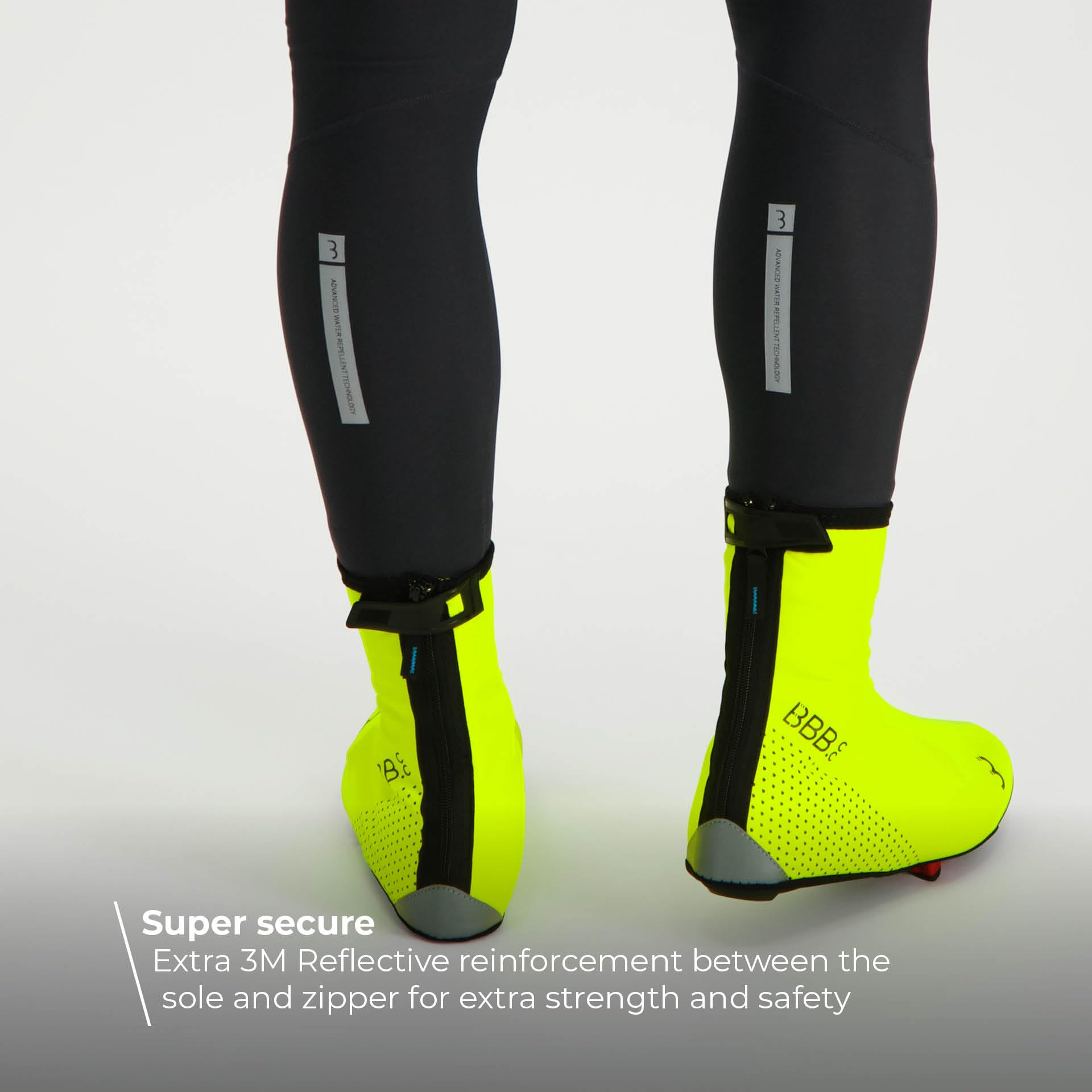 BBB Bws-23, Cycling-Cubrezapatillas de Ciclismo Impermeables. Especial para Bicicletas de Carretera y MTB. Unisex Adulto