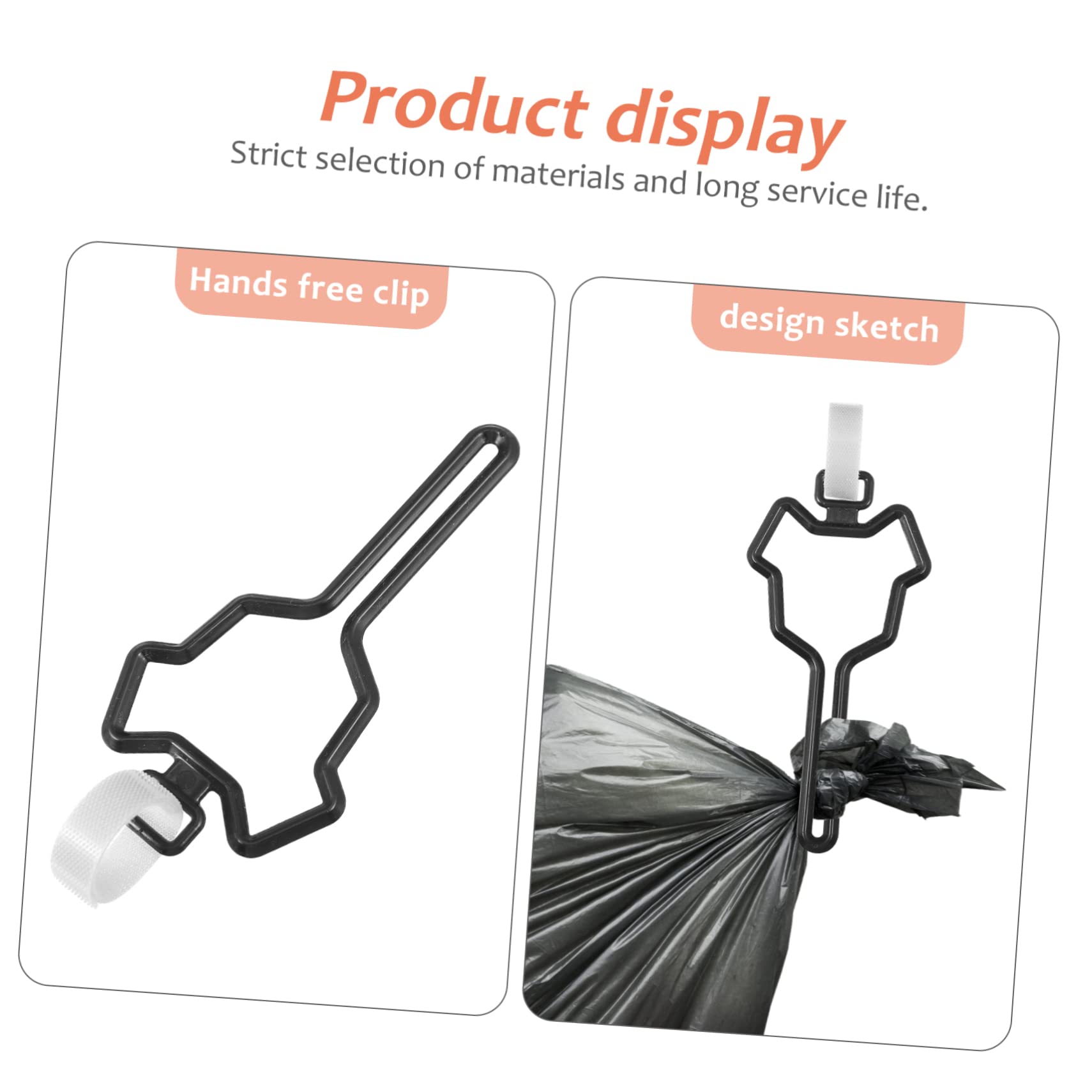 INOOMP 30piezas Soporte De Bolsas Para Excrementos De Clip Inalámbrico Para Transportar Bolsas De Desechos Para De Paseos Sin