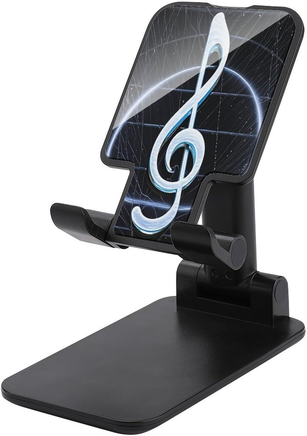 Musical Note Foldable Cell Phone Stand for Desk Accessories