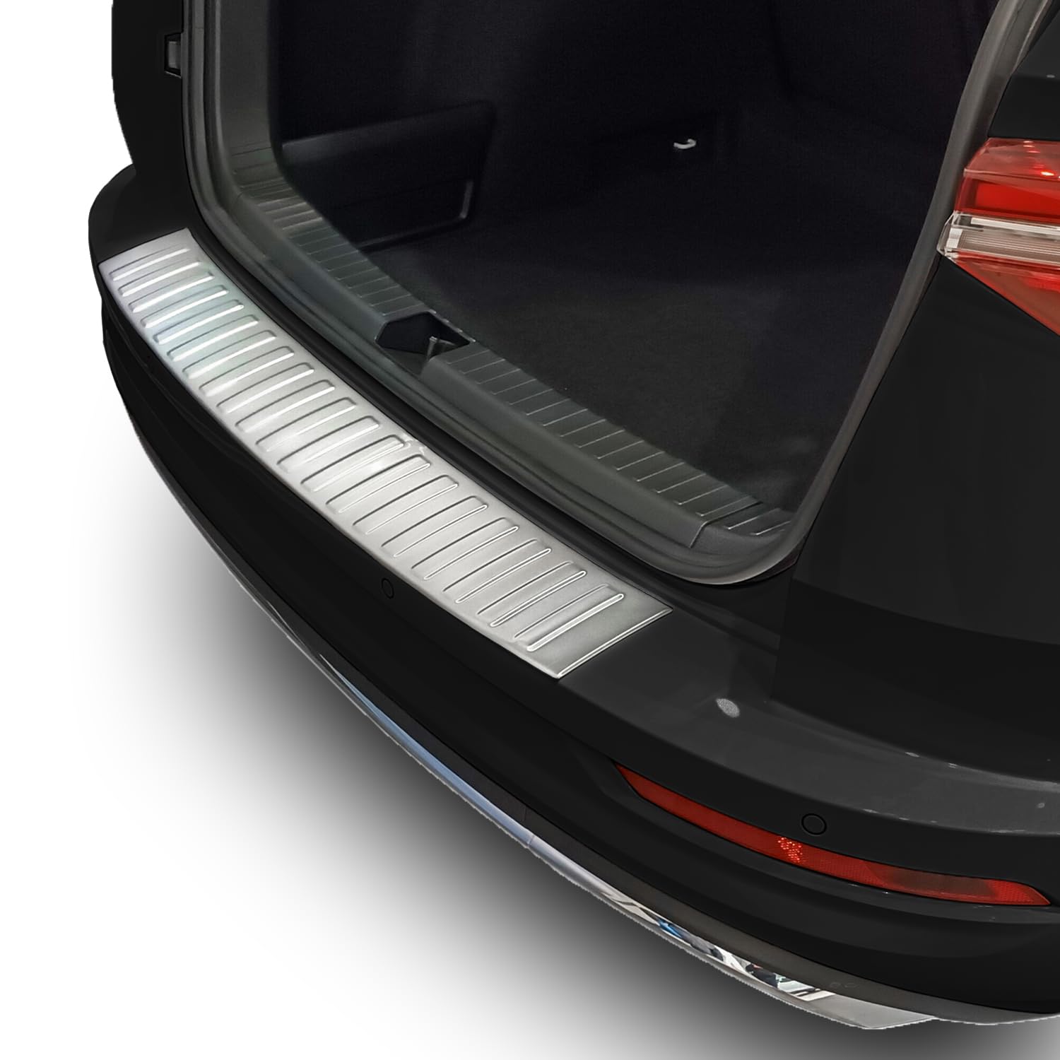 Ladekantenschutz Edelstahl Schwarz Für Skoda Karoq SUV Facelift Ab Bj. 12.2021