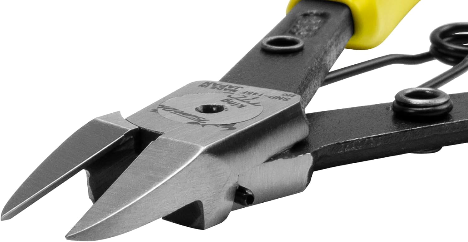 Tsunoda, SNP-145F Slim-type Diagonal Cutter for Plastics (6-Inch Flat)