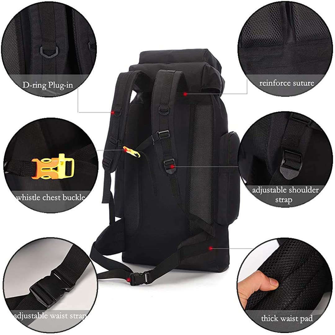 70 l outdoorowe plecaki wojskowe Oxford wodoodporny plecak taktyczny turystyka trekking torby myśliwskie