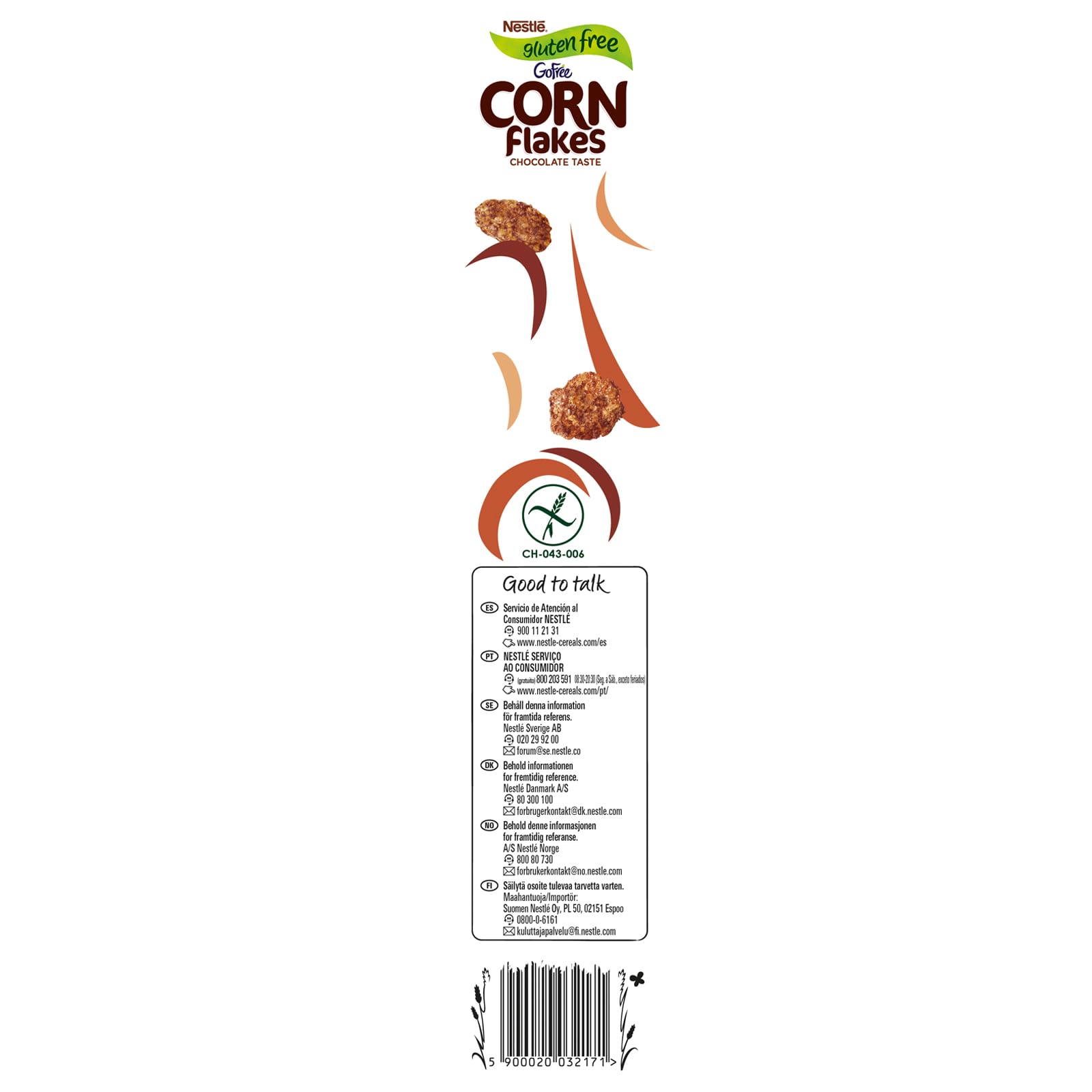 Cereales CORN FLAKES chocolate 375g