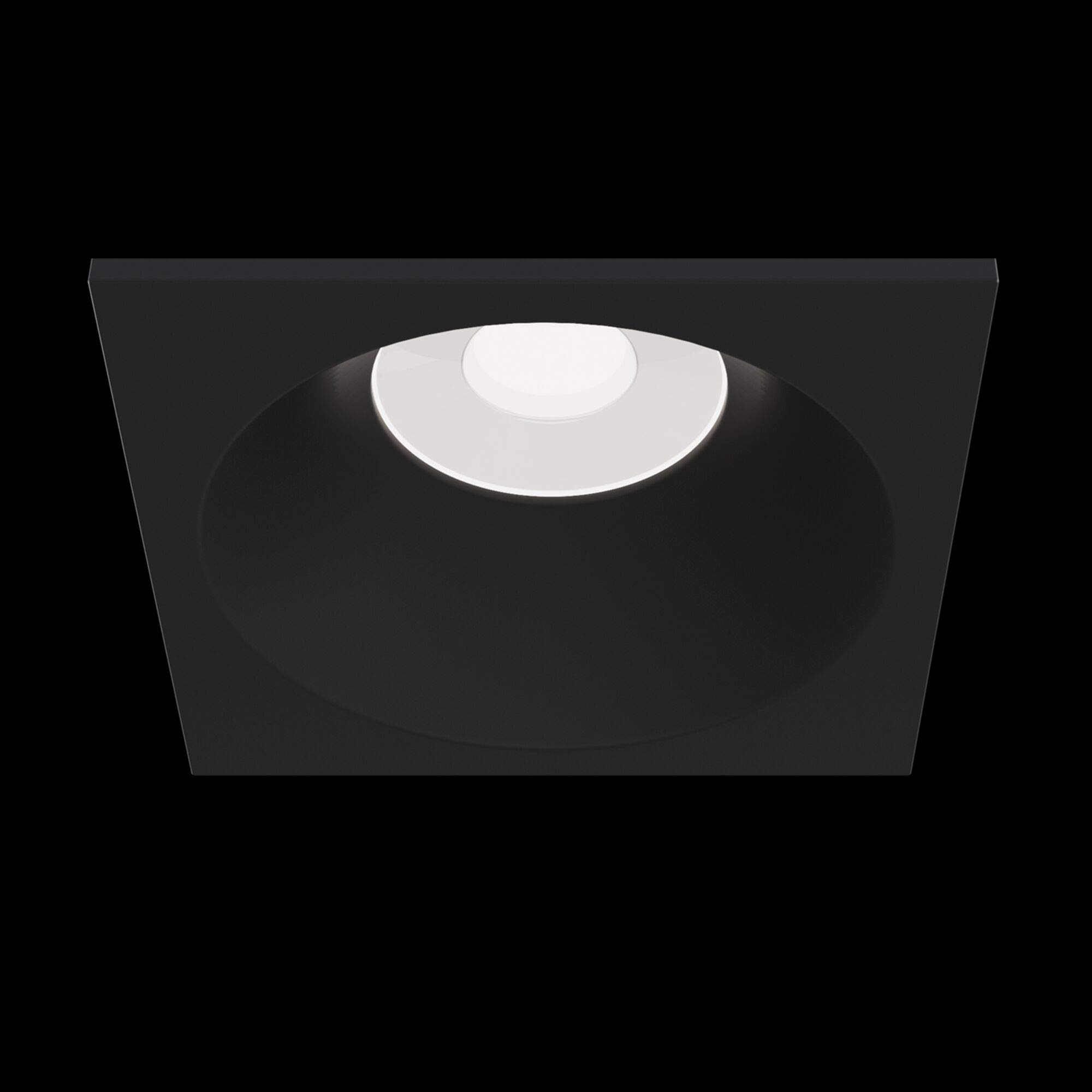 Spot Encastrable MAYTONI Focus Zoom Noir IP65 | Pour Salle De Bain, Cuisine, Salon | Orientable Et Moderne