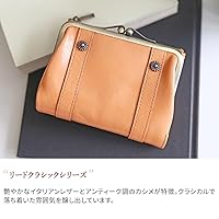 Amazon | [ダコタ] がま口 二つ折り財布 本革 リードクラシック