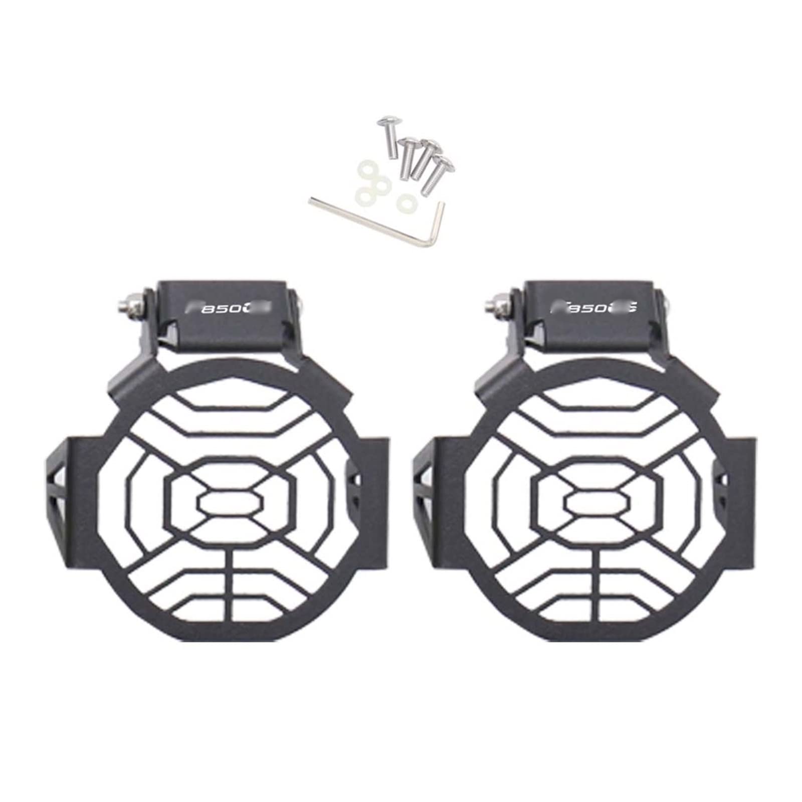 Headlight Grille Motorcycle Flipable Fog Light Protector Guard Lamp Cover For BMW R1200GS F800GS R1250GS F850GS F750GS For ADV Headlight Protector (Size : 12)