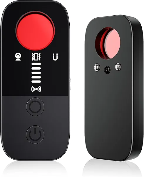 Hidden Camera Detectors,2025 Upgraded Spy Camera Finder,Hidden Bug and Camera Detector,RF Detector,GPS Tracker Detector for Travel,Car,Bathroom,Hotel,6 Levels Sensitivity 4 Modes to Protect Pravicy.