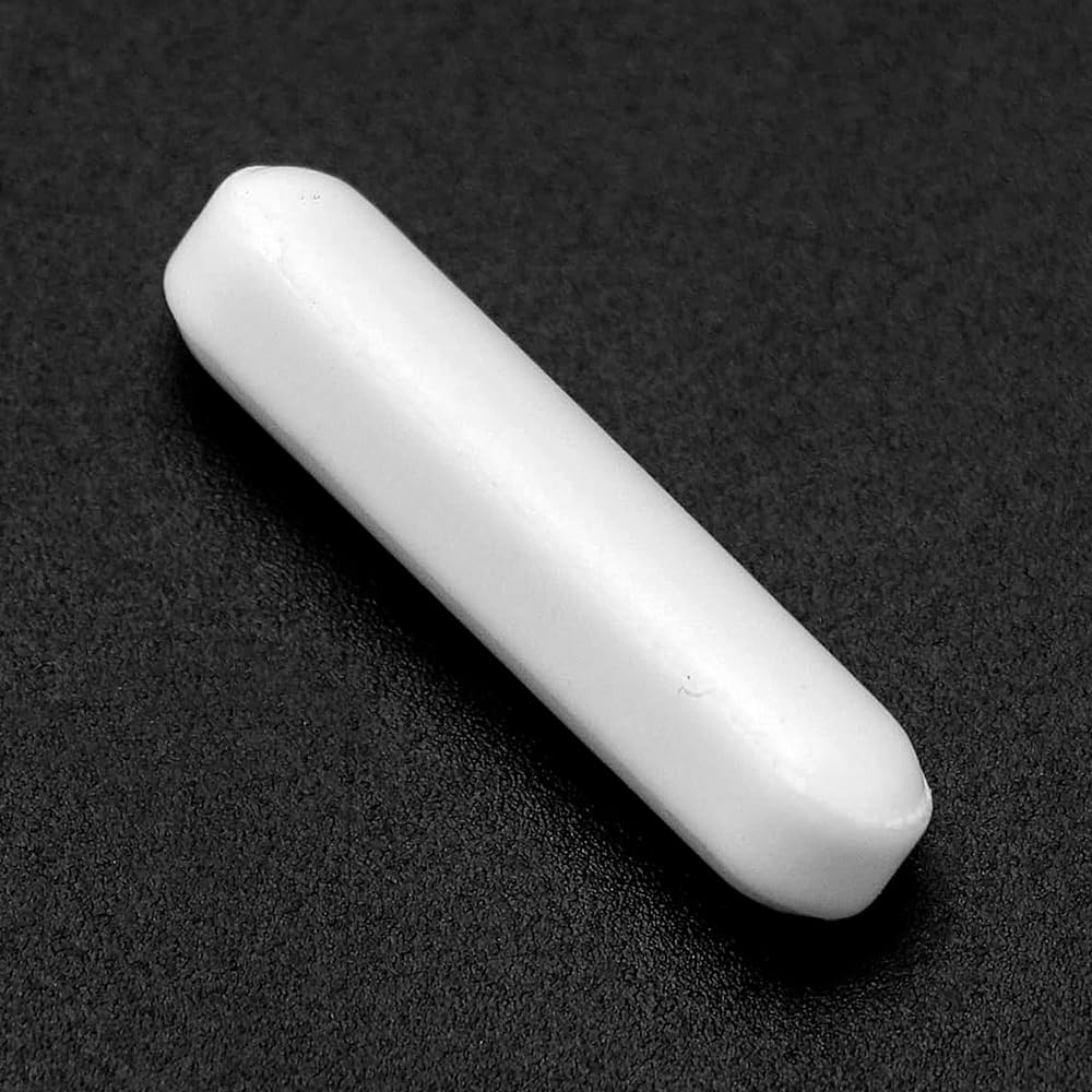 Magnetrührer-Rührstab 5 Stück – PTFE Typ C, Weiß, Hitzebeständig Bis 250 °C, Für Labor & Chemie