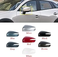 Vista 5 de Para Mazda CX-5 CX5 2015 2016 para Mazda CX-3 CX3 2016-2019 Cubierta del espejo retrovisor ala puerta lateral Shell House Gris derecho