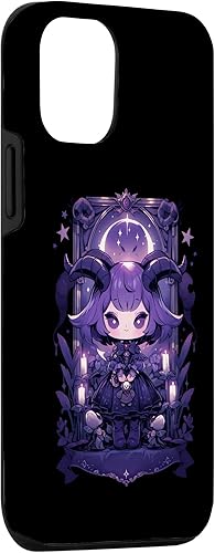 Miniatura 3 de Funda para iPhone 14 Pro de Baphomet Pastel Goth Demon Witchcraft Tarot Card Case
