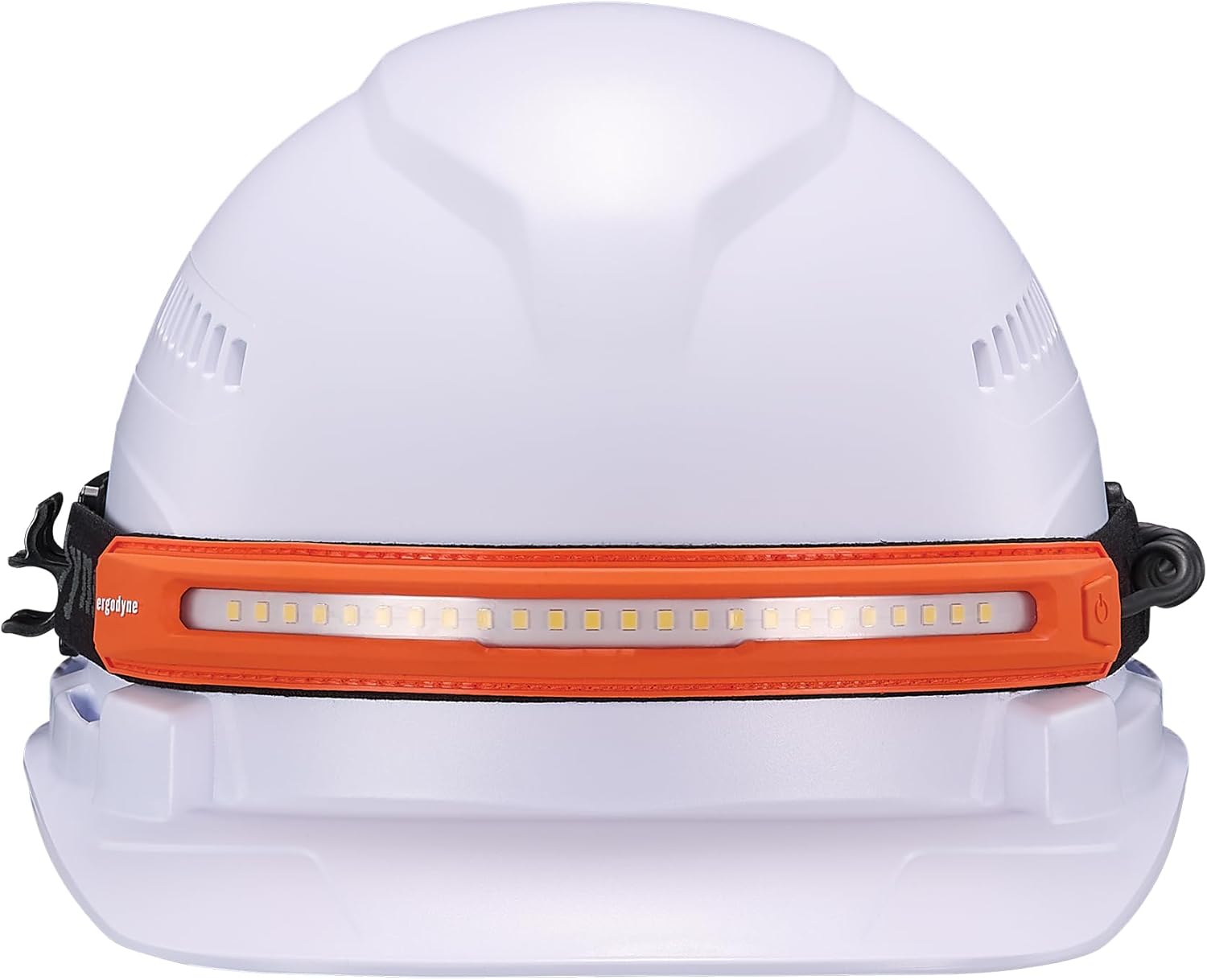 Ergodyne Skullerz 8885 Rechargeable Wide Beam Headlamp with Strap, 5 Lighting Modes, Versatile Wear Directly on Head or Hard Hat, USB-C Cable Included