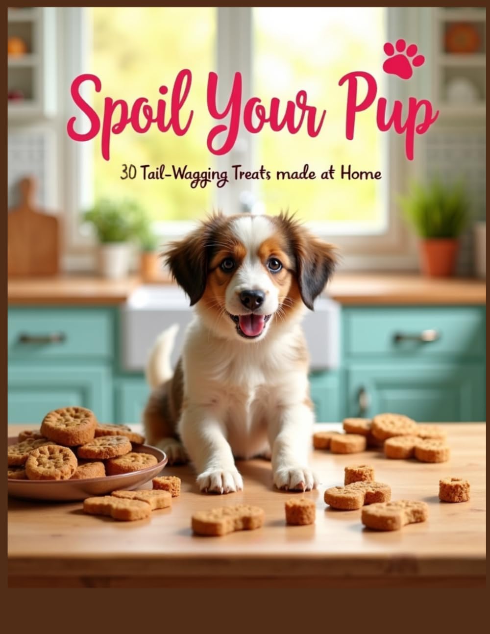 Dog Treat Recipes - "Spoil Your Pup: 30 Tail Wagging Treats to Make at Home": Packed with 30 homemade recipes- full color photos for every recipe