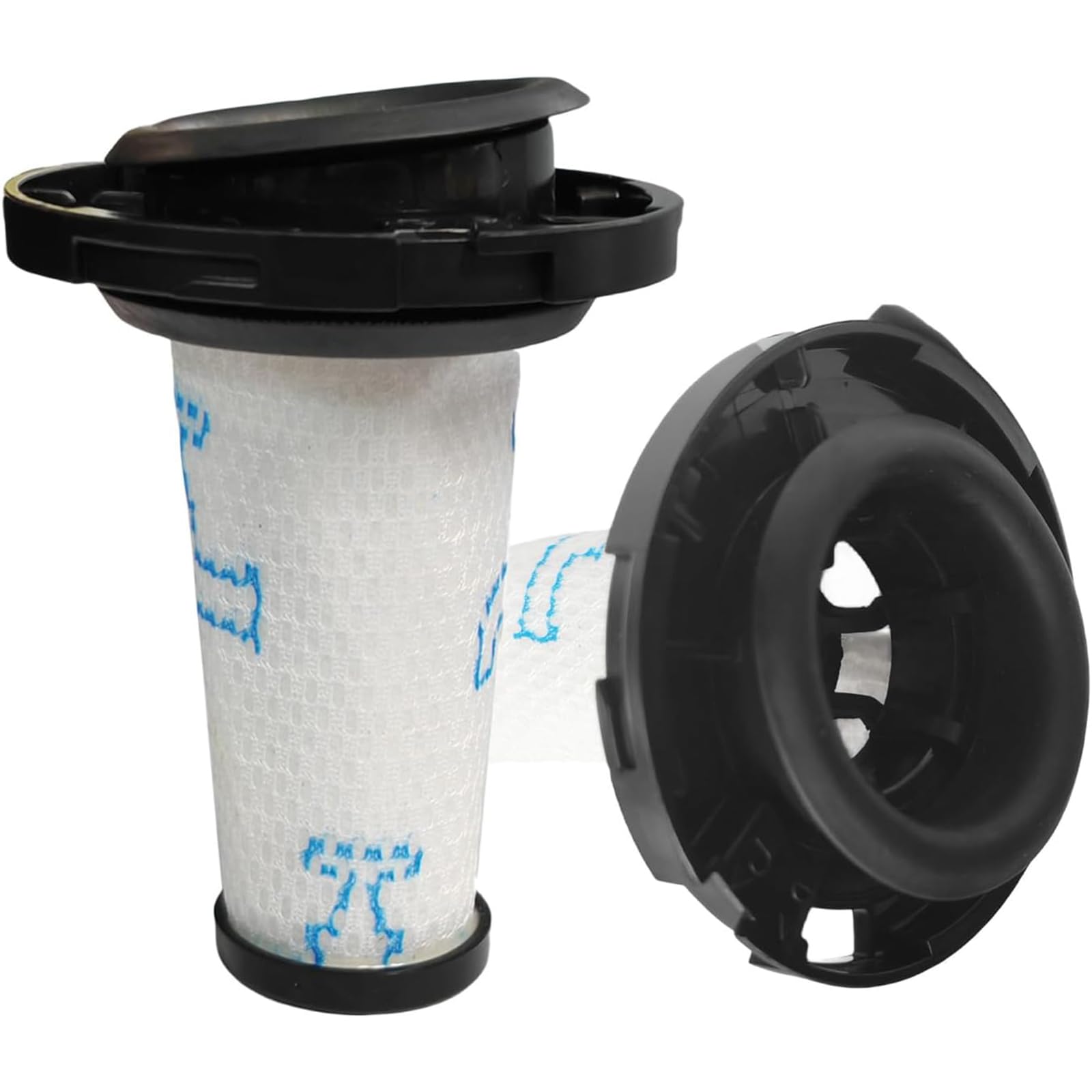 Waremax 2 Filtri di Ricambio per Aspirapolvere Rowenta X-Force Flex 9.60/Rowenta X-Nano senza fili, Filtro in Schiuma Lavabile e Riutilizzabile per Rowenta ZR009010