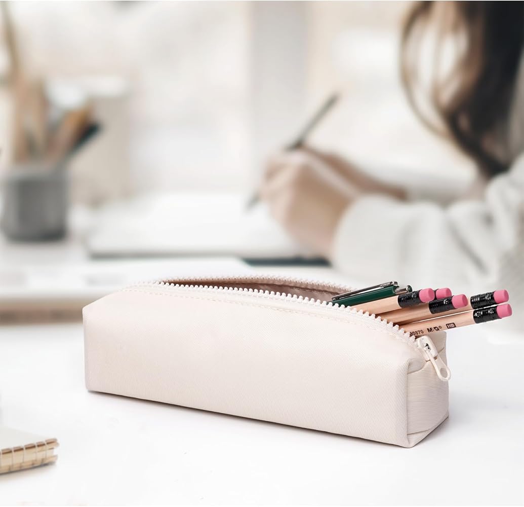 Amazon.com: DOBMIT Pencil Case, Simple Pencil Pouch Pure Color Pen