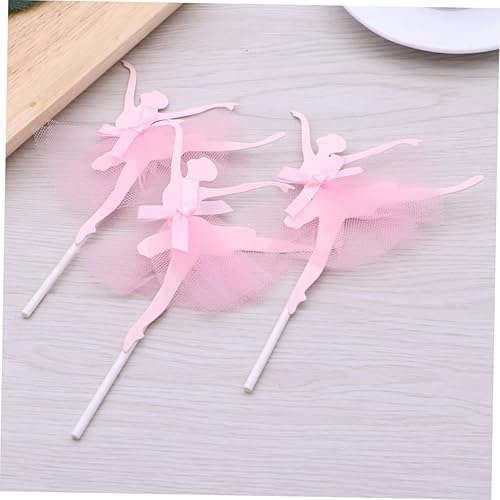 Miniatura 4 de CAXUSD 5 adornos para magdalenas y cupcakes, bandera, decoración de postre para pasteles, palillos de dientes, adornos de fiesta, decoración de