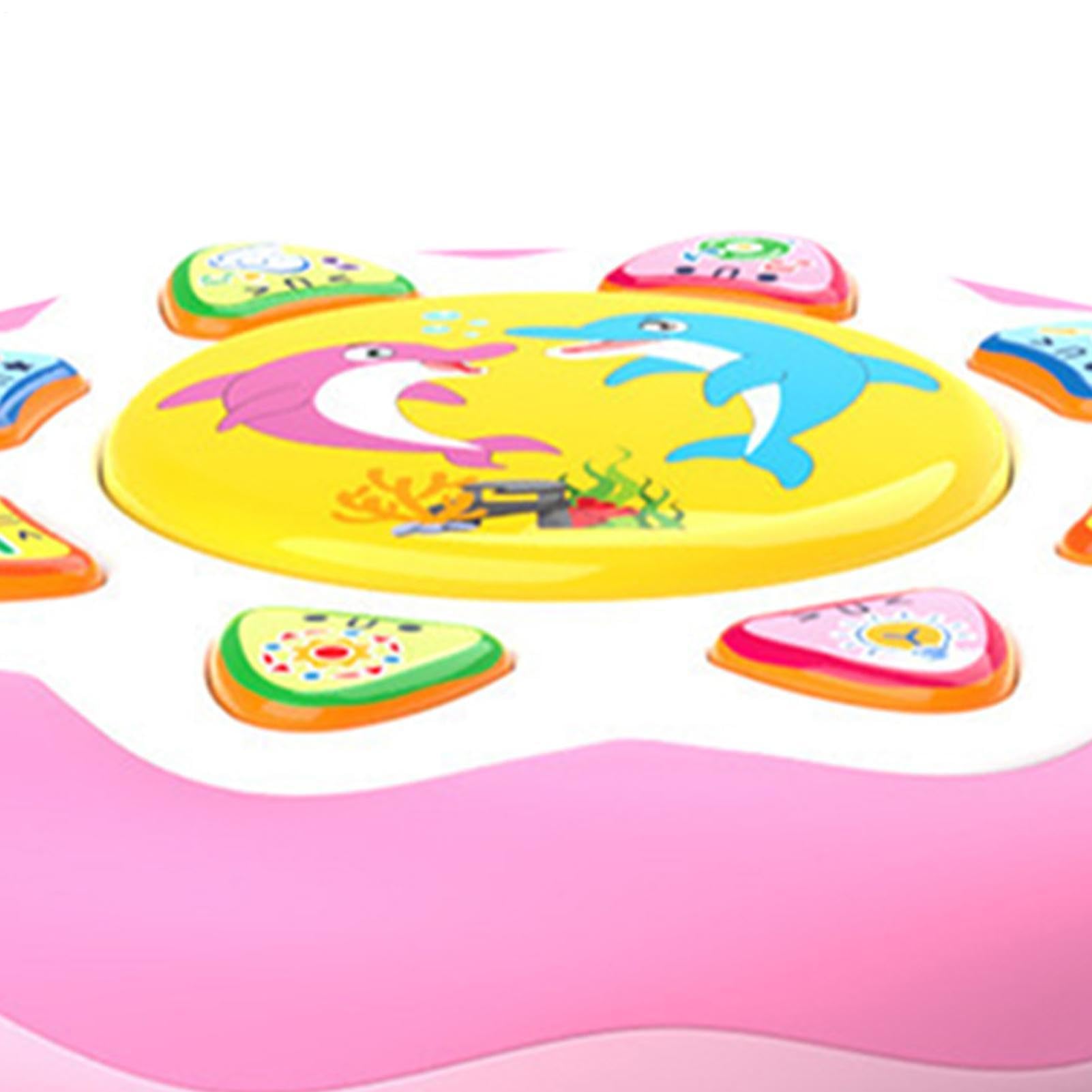 Generisch Juguete musical giratorio de 360 ° con luz de color