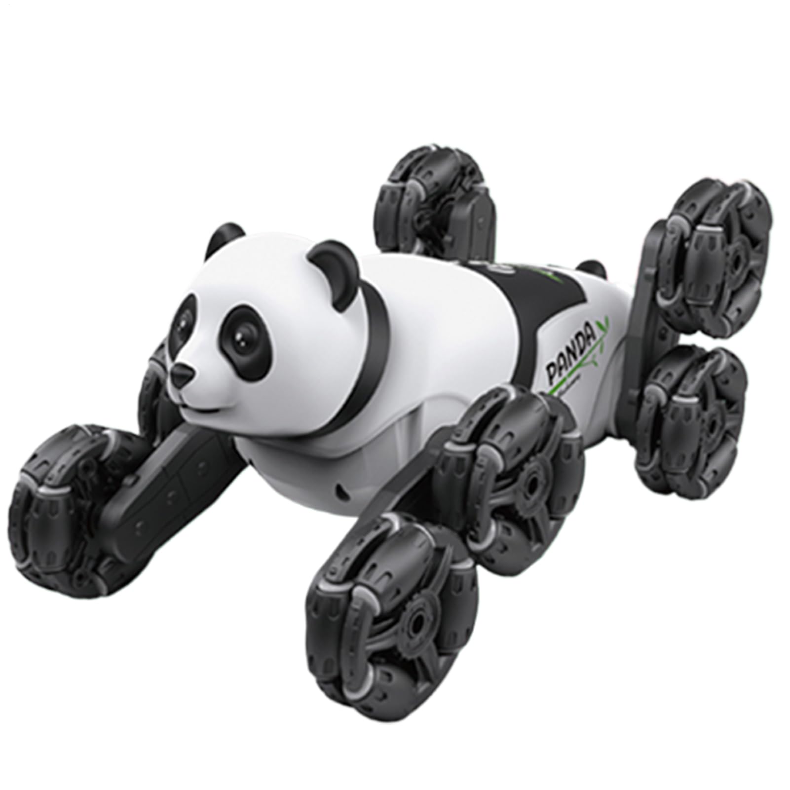 Zdalnie Sterowane Samochody Zabawki Interaktywny Wyścigowy Pojazd Robot Z | RC Akrobacyjne z Światłami i Muzyką dla Dzieci, Młodzieży, Zasilane Bateriami, do Zabawy w Domu i na