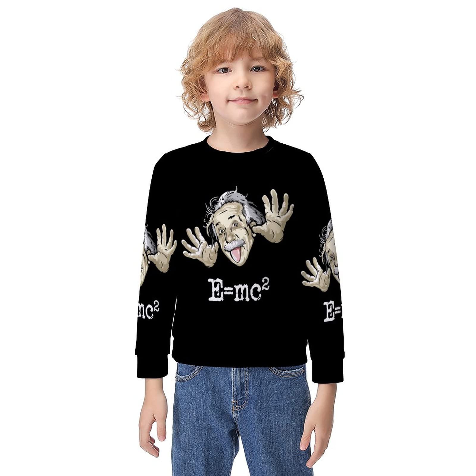 Amazon.co.jp: 子供 Tシャツ 長袖 アルバート アインシュタイン 青少年 