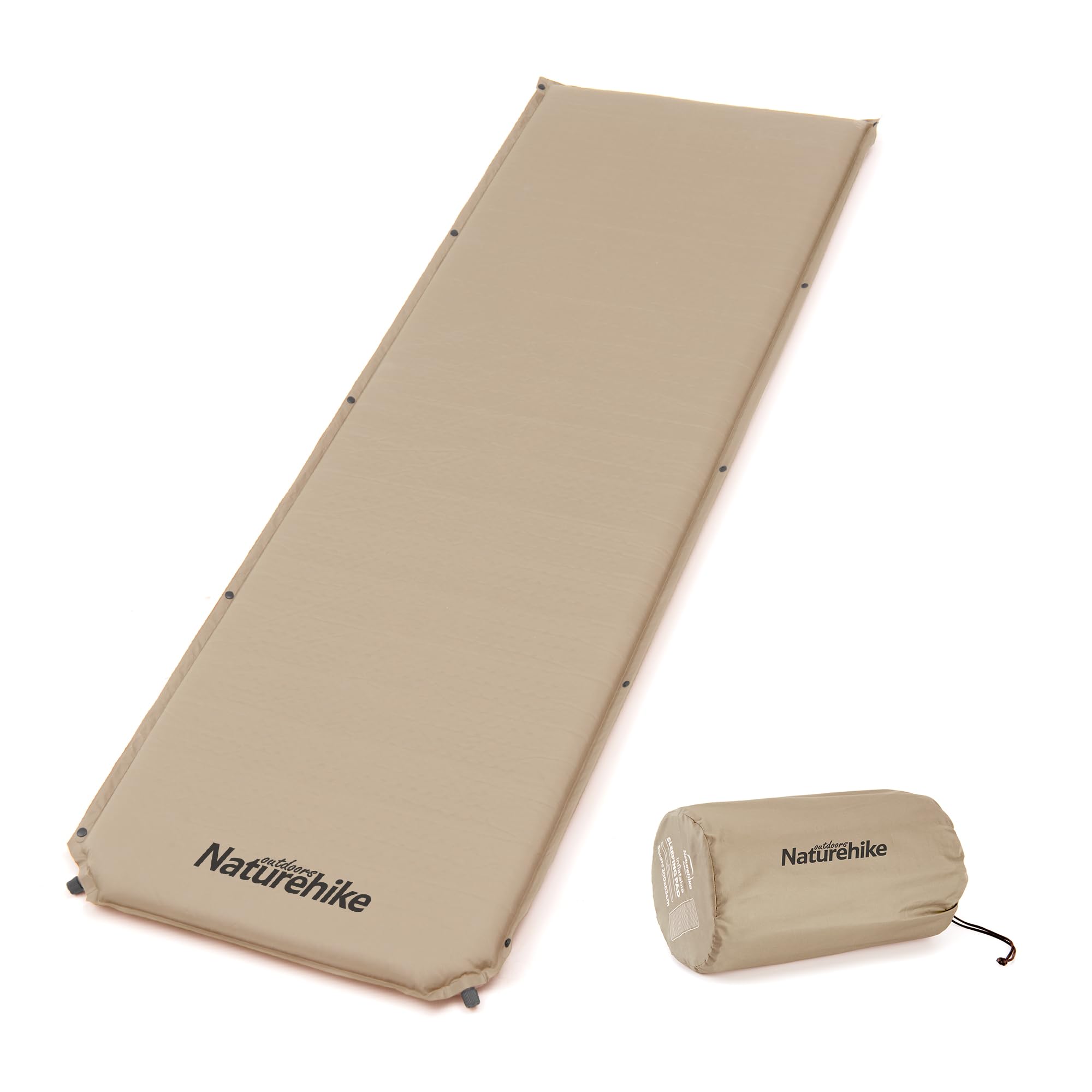 Naturehike Air Mattress Self-inflating Camping Mat Self-inflating Waterproof and Moisture- Resistant, Suitable for All Seasons Comfortable Self-inflating Air Mattress for Hiking