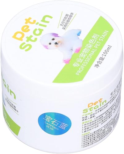 Miniatura 1 de Tinte para el pelo de mascotas, tinte para el pelo de perro, seguro permanente para el aseo de mascotas (azul zafiro)