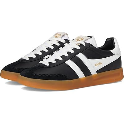 Женские кроссовки Gola Cyclone Leather black/white/gum