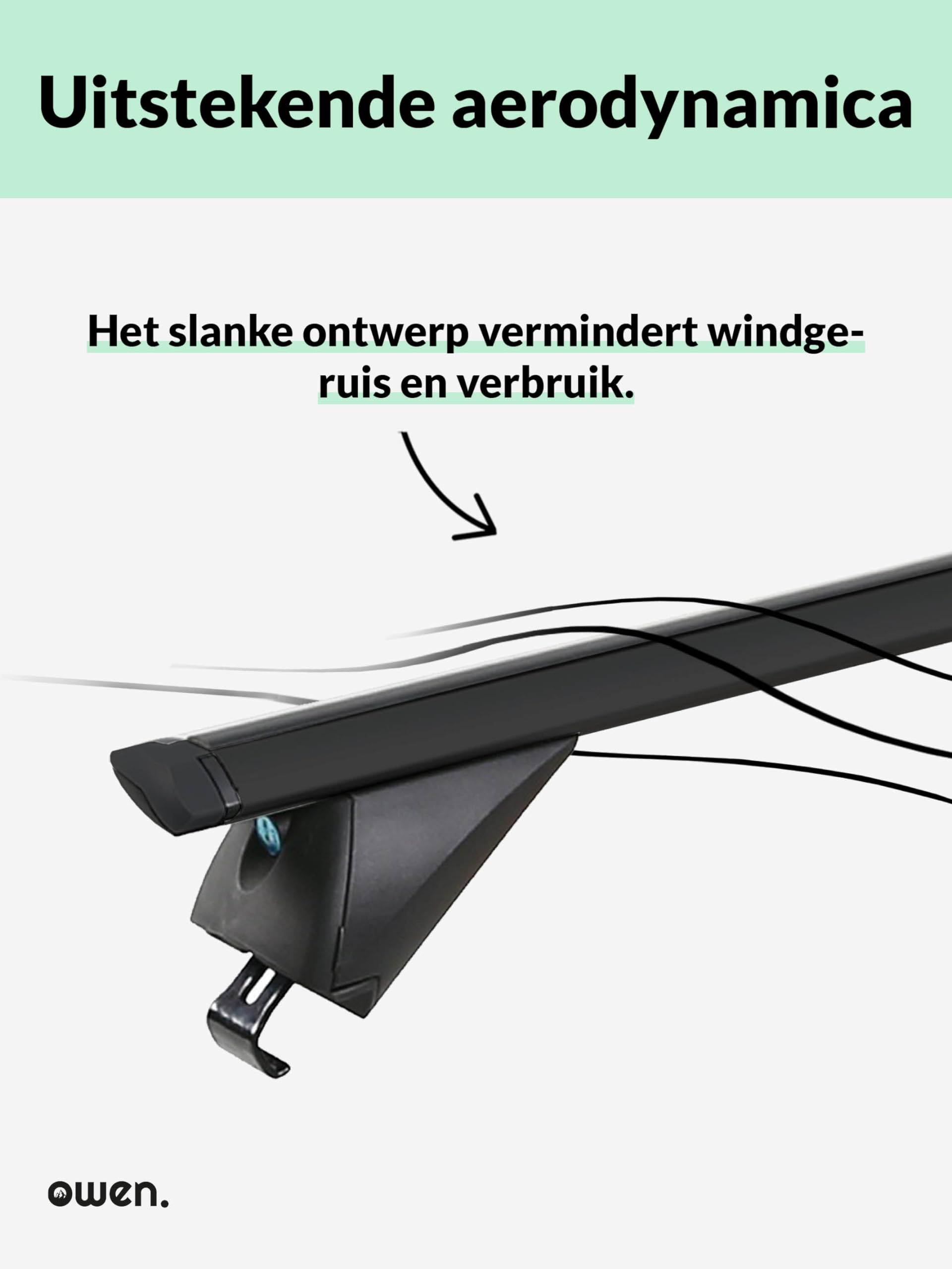 Aluminium dakdragers - Universeel - 120 cm breed