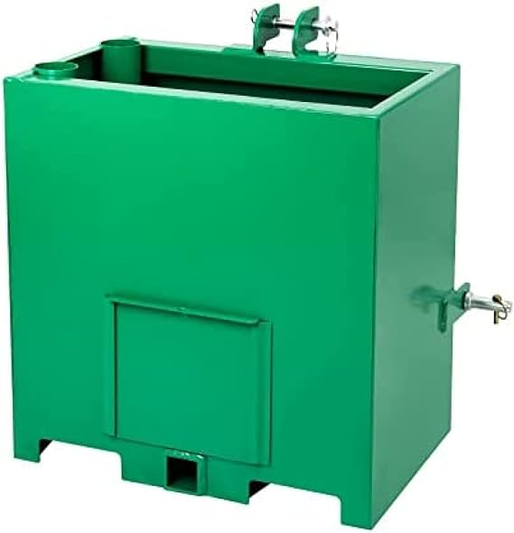 3 Point Ballast Box, 800lbs Capacity Hitch Ballast Box