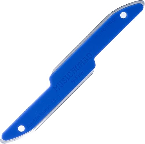 MusicNomad MN850 Diamond Coated, Safe Zone Guitarra Fret Crowning File (S-File)