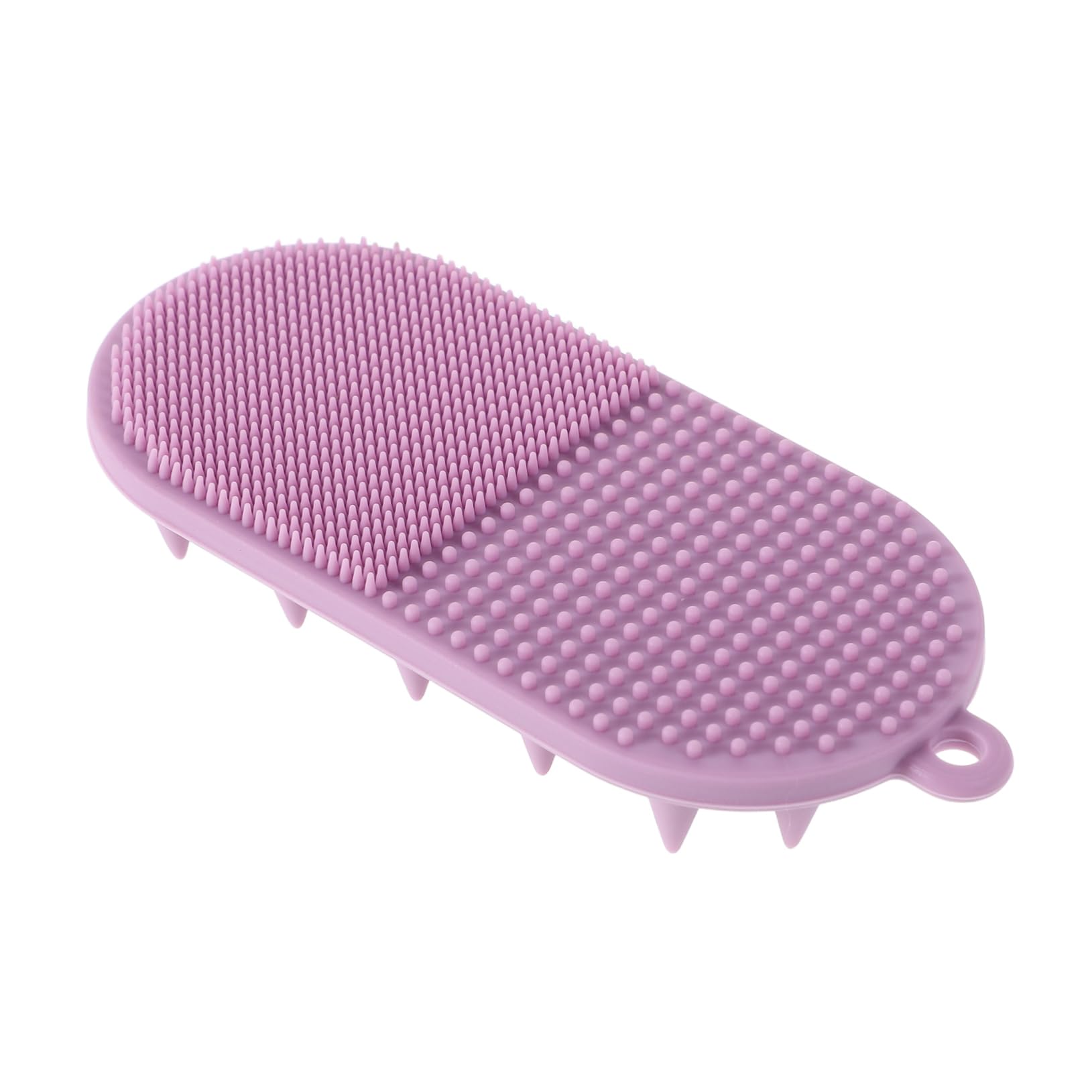 FOMIYES Facial Cleansing Brush Thumb Face Scrubber Silicone Skin Exfoliator Tool Gentle Face Washer Scrubber Deep Clean Brush