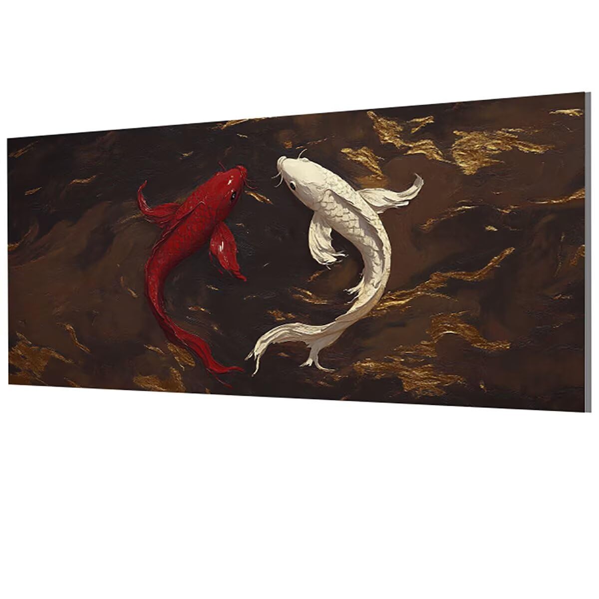 Amazon.co.jp: 数字油絵 魚, ペイントバイナンバー 魚, Paint by