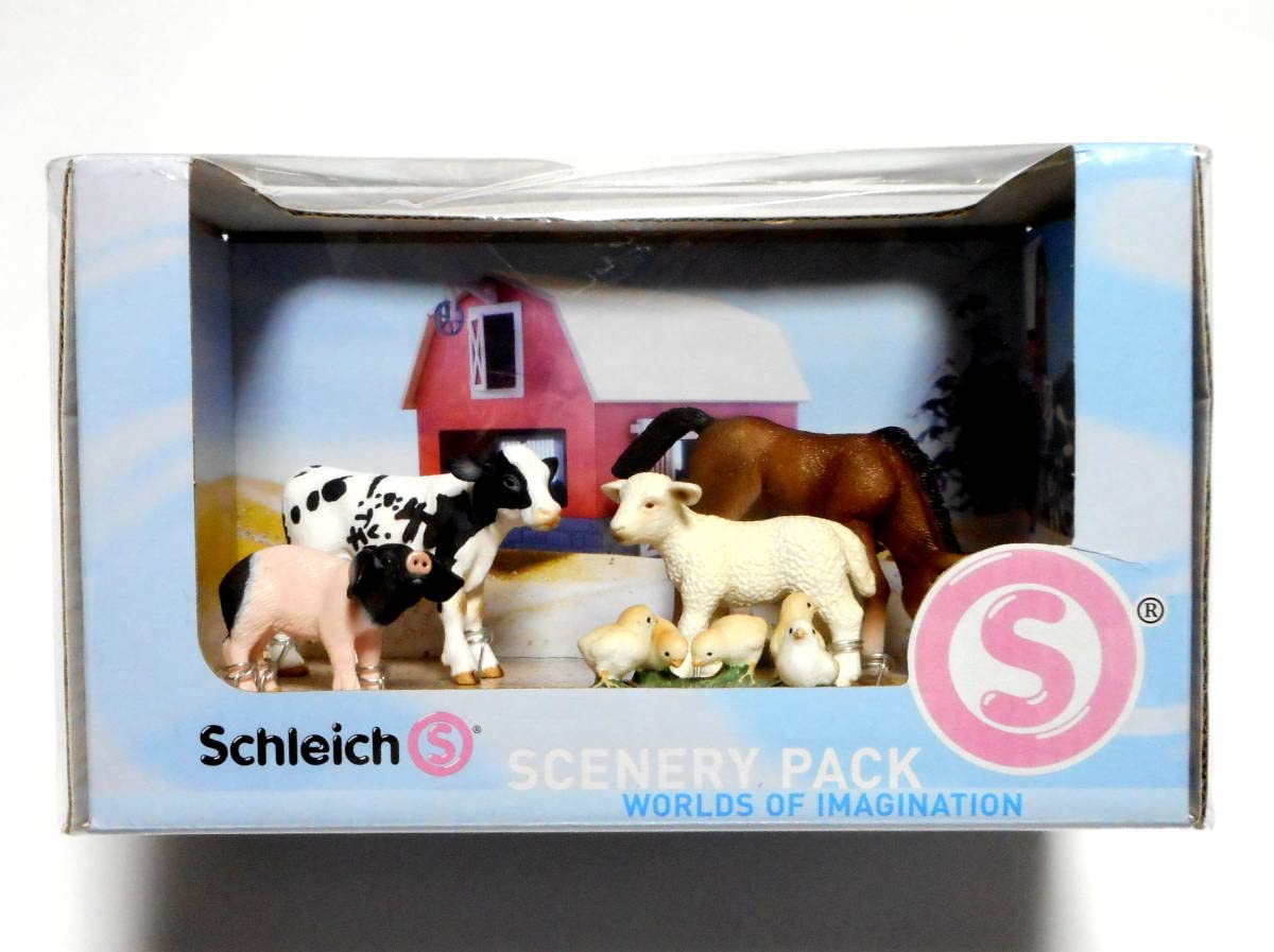 Schleich - シュライヒ　シーナリーパック　フィギュア　ファーム　セット　40978 Schleich - シュライヒ シーナリーパック フィギュア ファーム