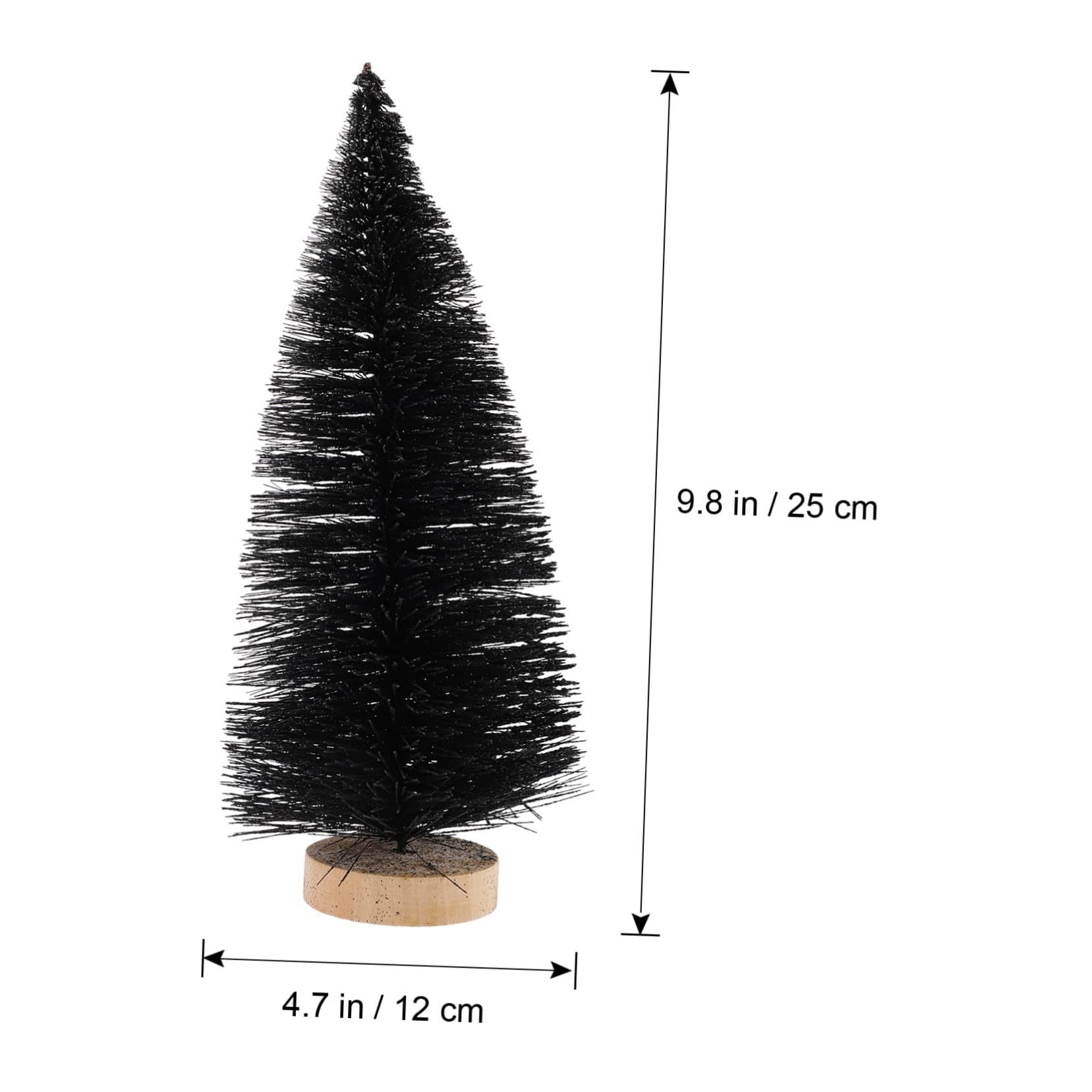 Didiseaon 5pezzi Mini Albero Di Natale Artificiale Da Scrivania Decorazione Natalizia Slim Per Interni Ed Esterni Ornamento Per Famiglia e Amici