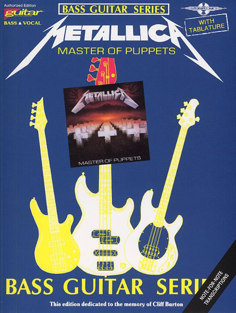 Metallica - Master of Puppets (Bass Guitar)