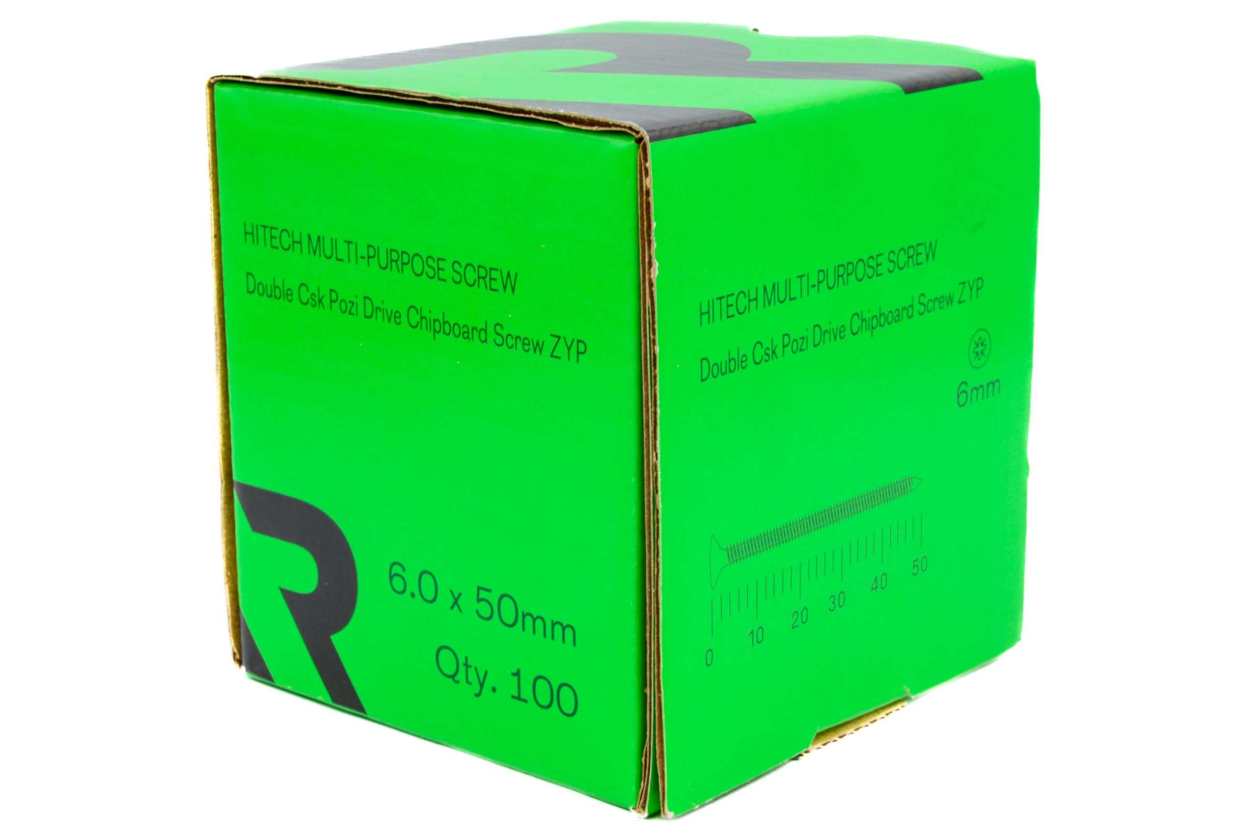 Rikä MPSR034 6.0 x 50mm YZP Hitech Multi-Purpose Screw 100pk - Image 4