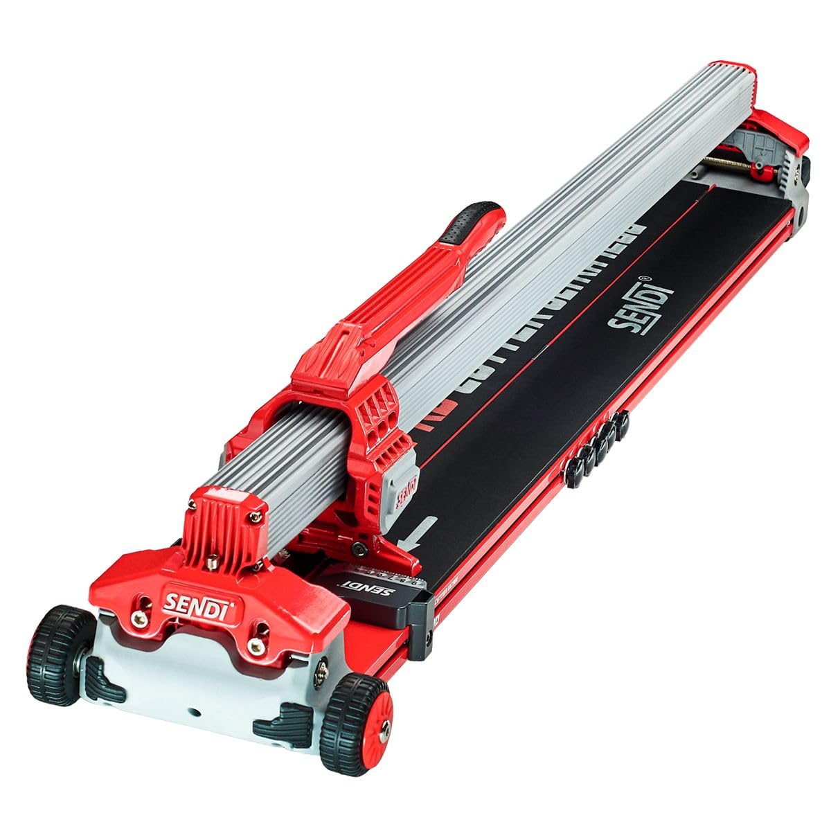 Coupe-carrelages manuel SENDI PRO CUTTER 1200 - Coupe-carrelages pour alicatado de 1,20m et 20kg - Conçu pour la coupe de céramique, porcelaine, grès, etc. - Laser et guide en aluminium. (PRO CUTTER