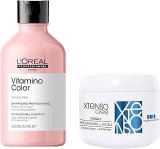 L'OREAL PROFESSIONNEL PARIS Xtenso Care Masque 196 Gm, For Straightened Hair & L'Oréal Professionnel Serie Expert Vitamino... Price In India