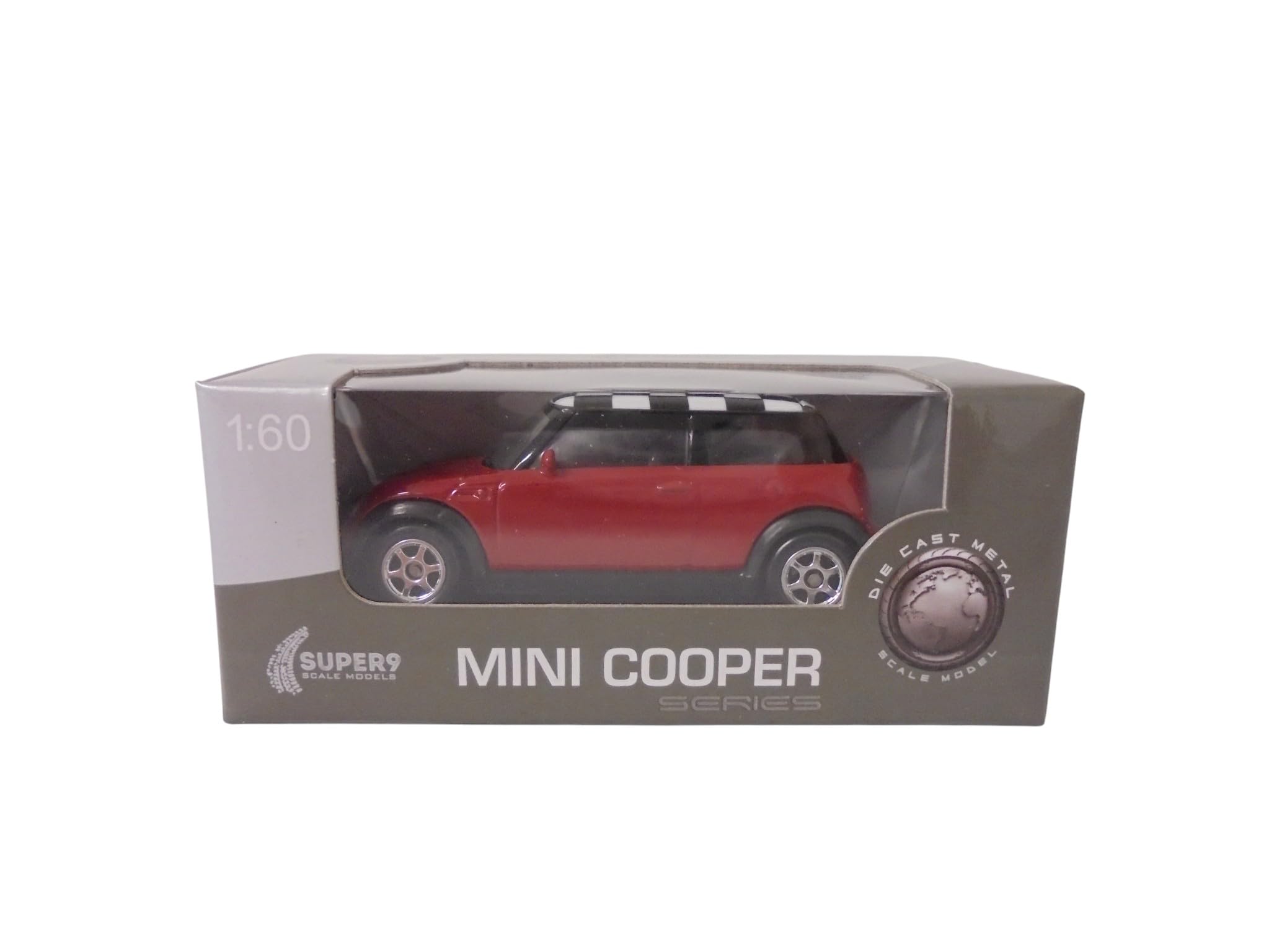 OPO 10 - Voiture Miniature Compatible avec Mini Cooper échelle 1:64 3 inches 7,5cm Welly SUP27 - 1