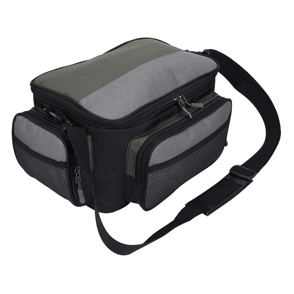 1 Borsa da Pesca, Borsa per la Pesca, Esca Resistente all'Usura, con Accessorio per Cintura Regolabile