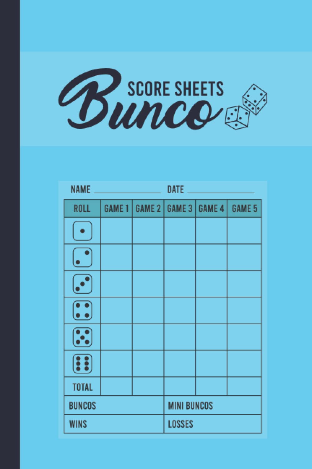 Buy Bunco Score Sheets 120 Score Pads for Scorekeeping Bunco Score