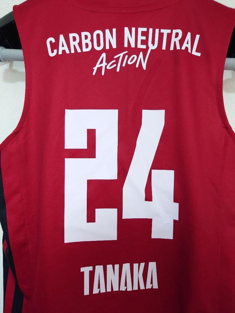 Amazon.co.jp: アルバルク東京 田中大貴 FANユニフォーム M 赤 レッド  