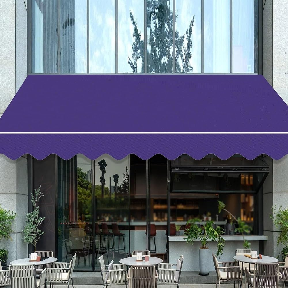 Zapasowa tkanina markizy, 2 m, 7 m, zadaszenie przeciwsłoneczne, płótno do patio, drzwi/okna, wodoodporna, ochrona przed promieniowaniem UV, 13x10ft / 4 x 3,0 m, markiza zewnętrzna