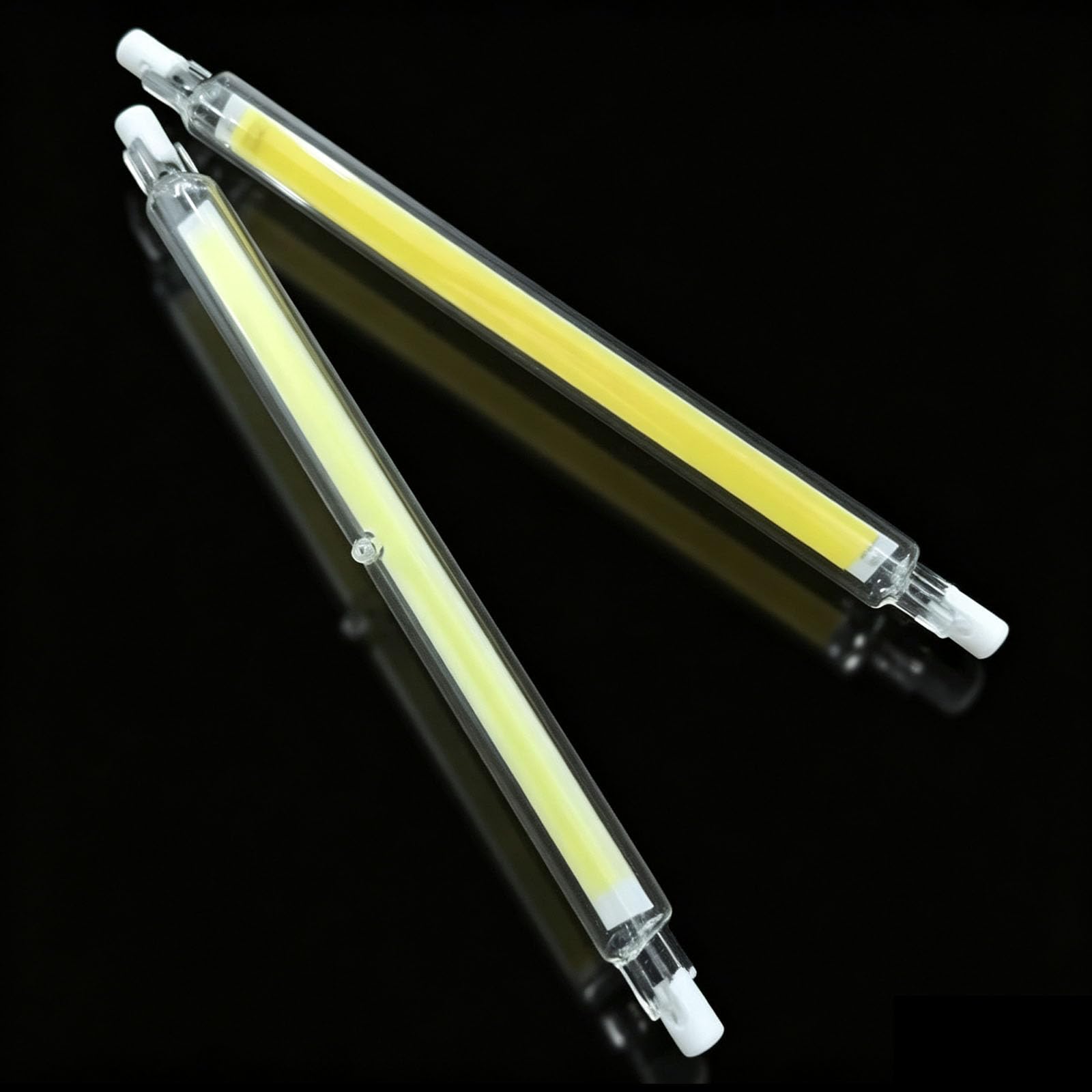 R7S Lampadina LED 189mm 230V 30W Dimmerabile J118 Slim Doppio Effeto