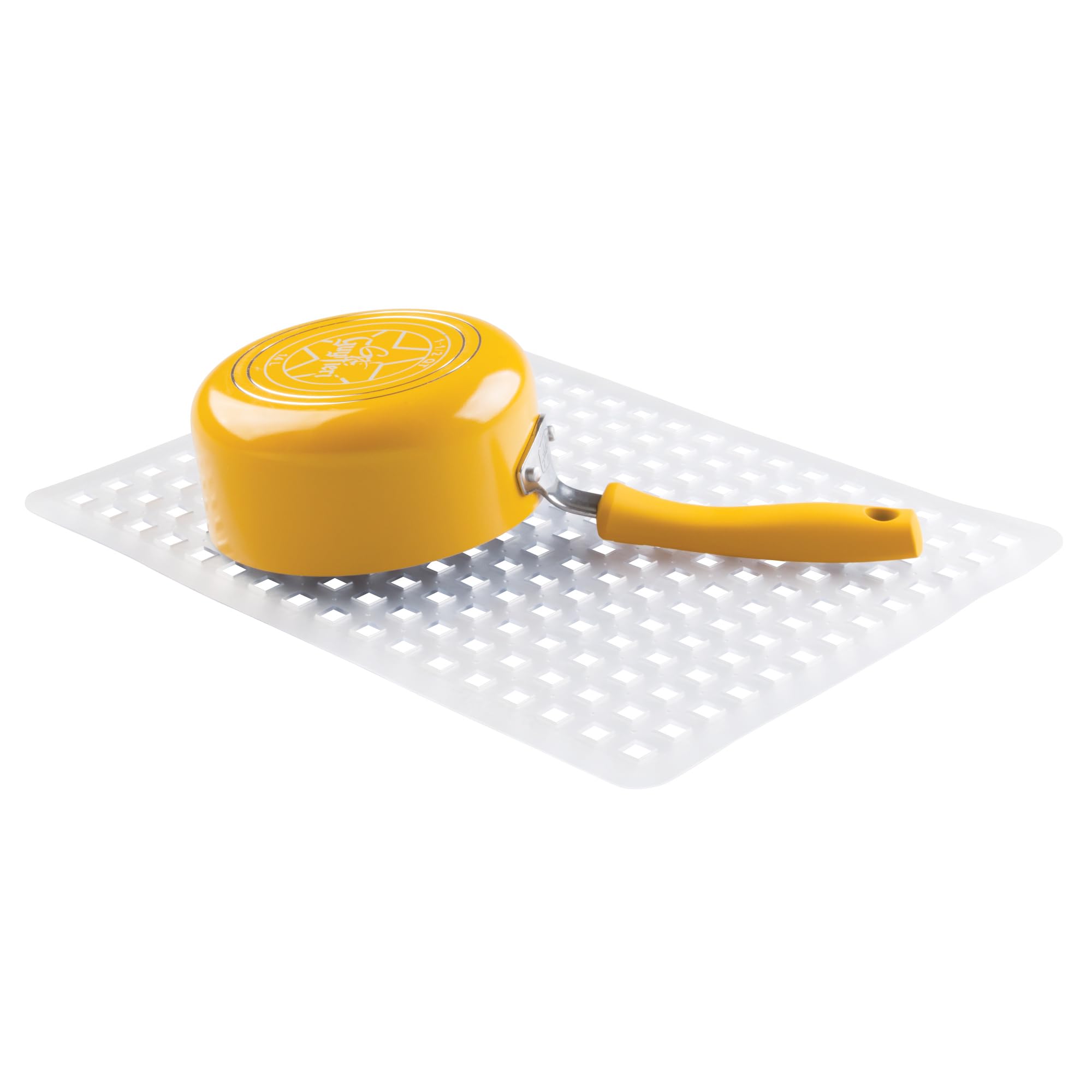 iDesign Tapis fond évier, büyük duvar kağıdı, vaisselle en plastik PVC, duvar kağıdı, dekoratif kapaklar ve vaisselle, şeffaf