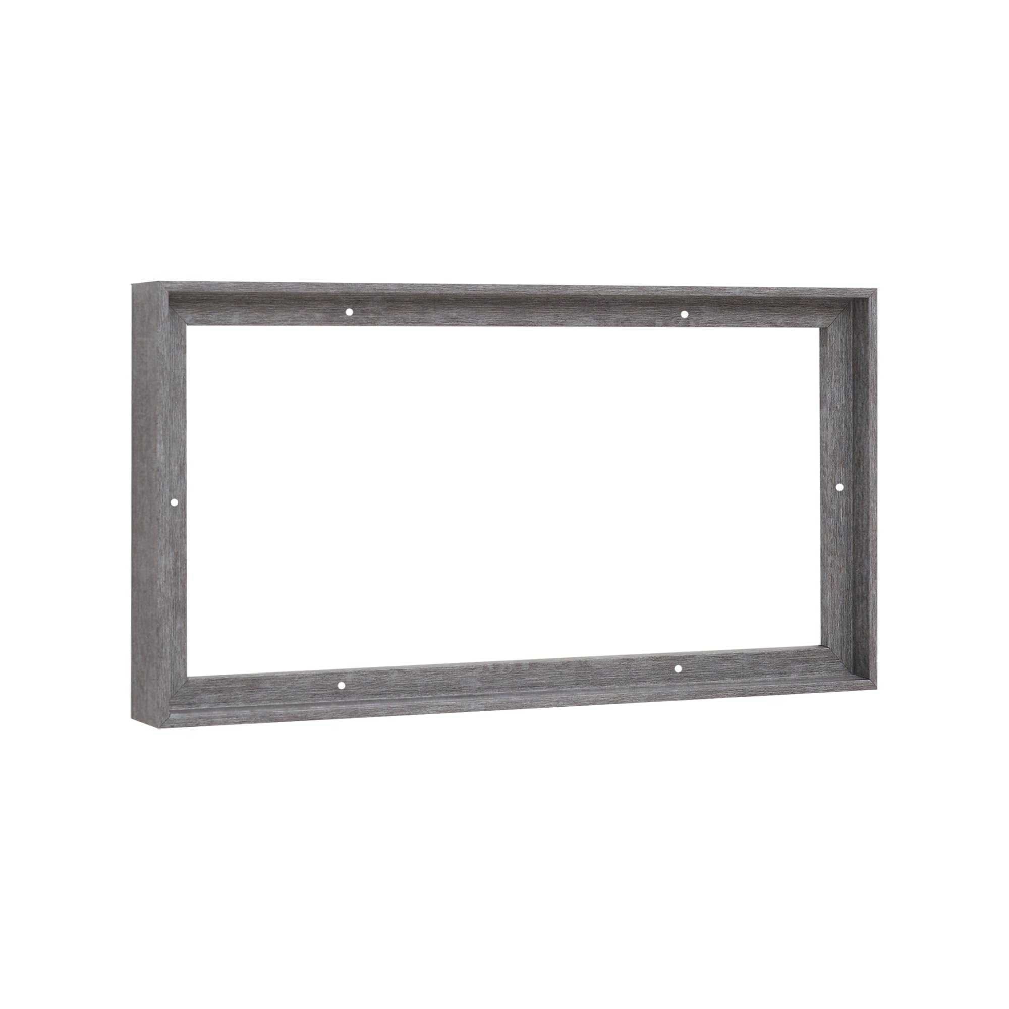 Pixy Canvas 15x30 Floater Frame for 1-1/2 (1.5) inch Deep Canvas Paintings/Canvas Prints/Wood Canvas Panels/Wall Art/Wall Decor/Home Decor/Artwork (Rustic Gray, 15 x 30 inch, Landscape) — image 1