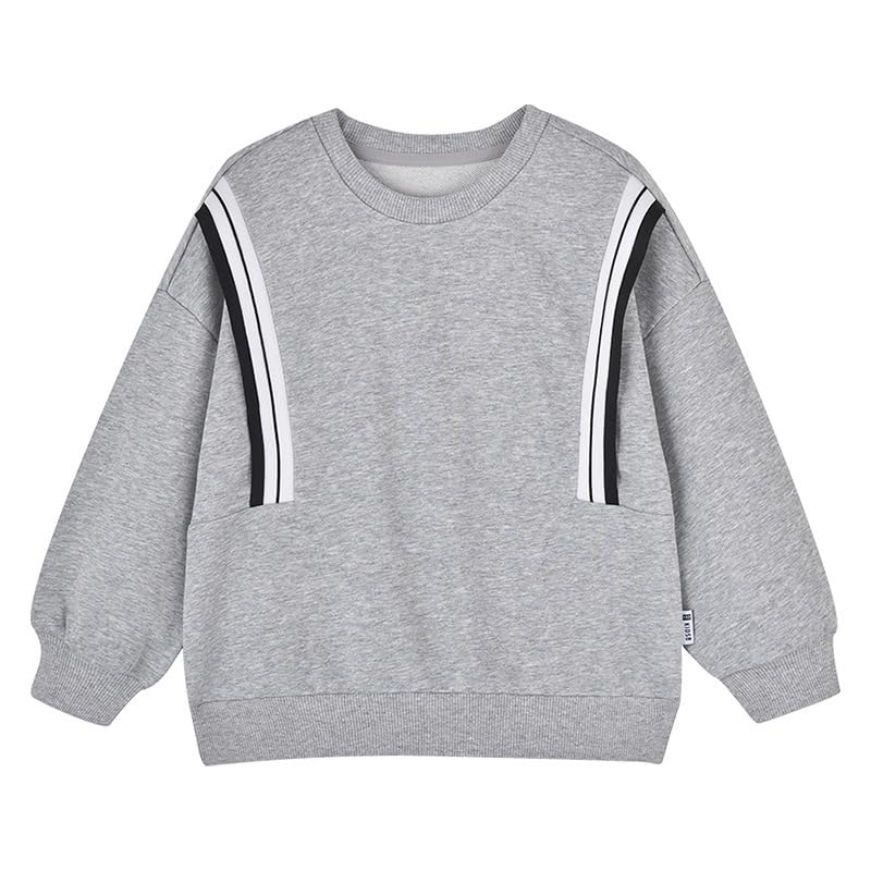 LittleSpring Unisex Boys Girls Crewneck Sweatshirts Long Sleeve Casual Pullover
