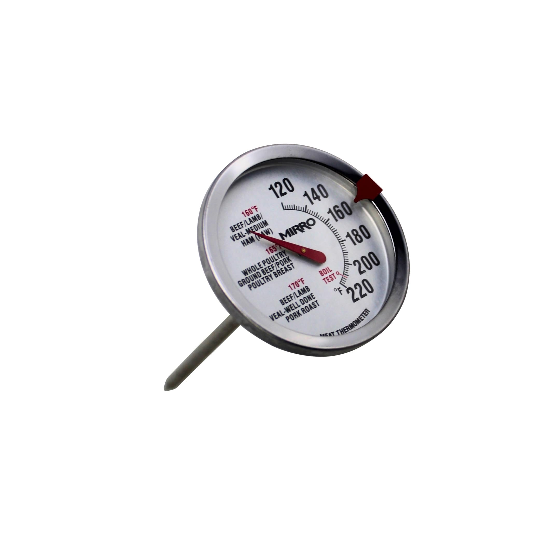 MIRRO 5in Stainless Steel Meat Thermometer