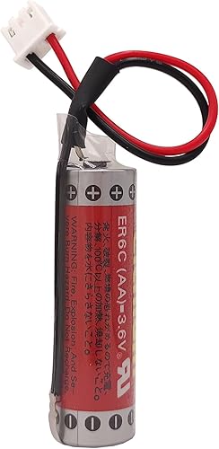 Miniatura 5 de (10 unidades) 1800mAh ER6C 3.6V PLC Batería AA compatible con ER6C para FX F2-40BL PLC
