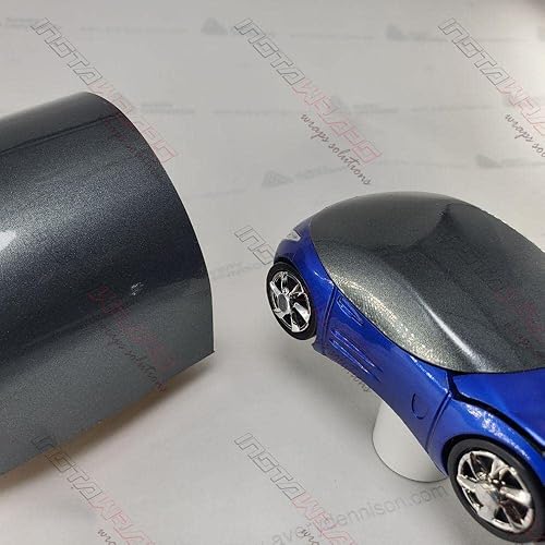 Miniatura 2 de Avery SW900-807-M - Película de vinilo suprema para auto, 5 x 15 pies, color gris brillante